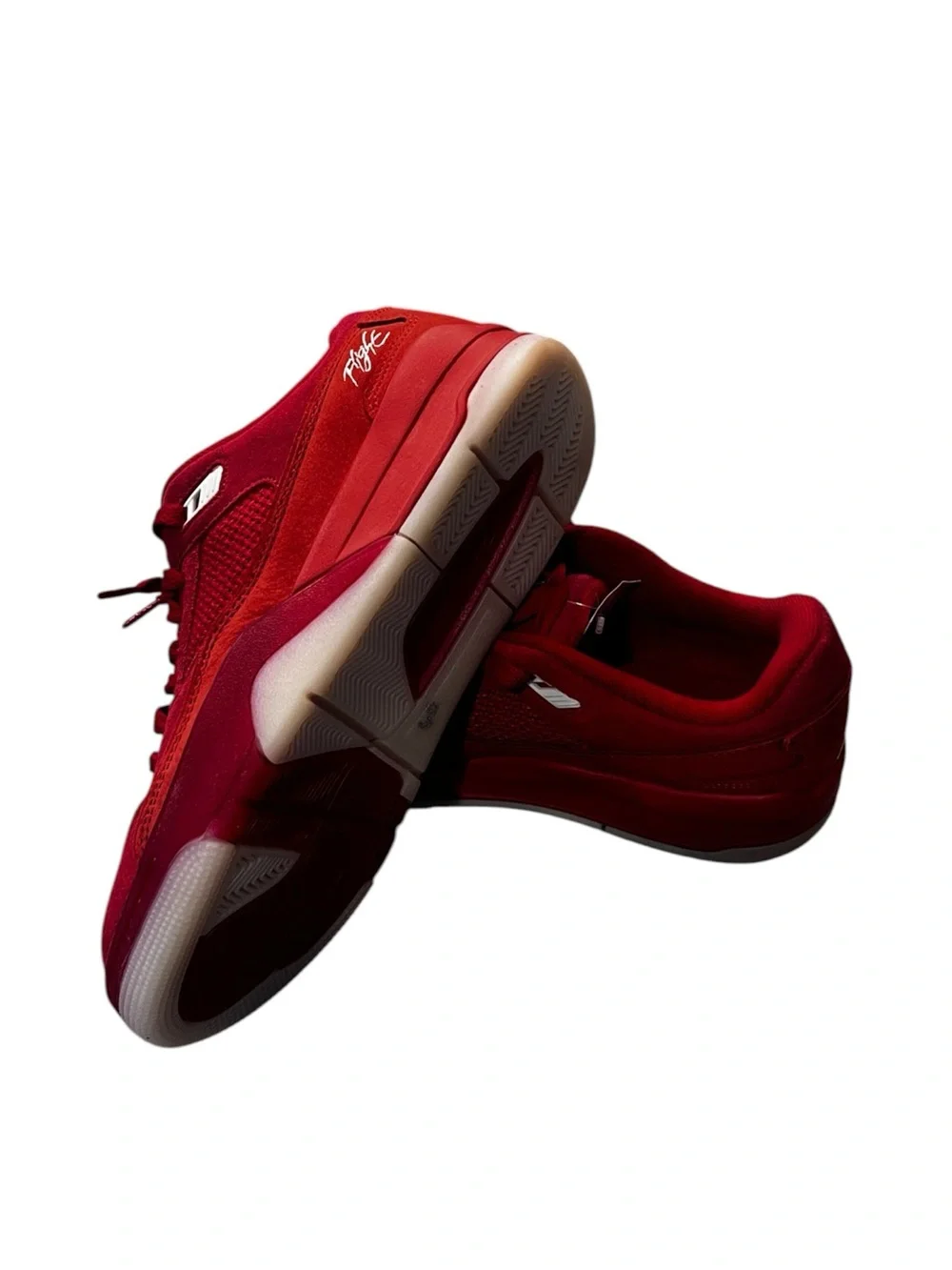 Jordan Flight Men's Low-Top Sneakers in Red